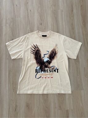Represent Clo. Racing Team Eagle T-Shirt, Size Medium